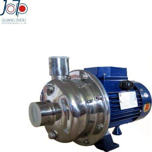 WB120/185D 220V 50Hz Single Phase Electrical Stainless Steel Centrifugal Pump Dishwasher Pump With BSP Connector