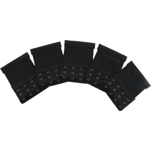 15Pack Womens Lingerie Back 4 Hook Band Extender Stretchy Bra Strap Extender