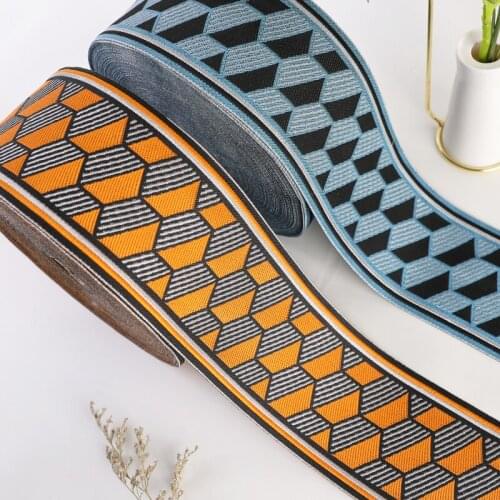 25M/Lot 3cm/9cm Wide Jacquard Webbing Curtain Edge Decor Lace Trims Belts Curtain Accessories DIY Sofa Cushion Lace Ribbon Belt