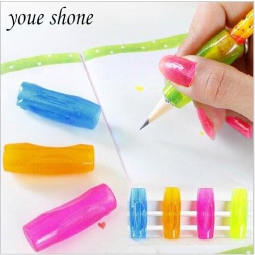 4PCS/Set Pencil Grips For Children Pencil Tools School Supplies Correct Writing Posture Correction Device Pencil Set Stationery