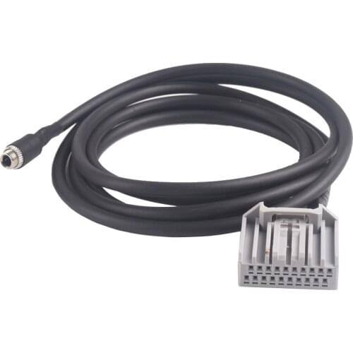 Aux Audio MP3 Cable 3.5mm Female input Adapter for Honda CRV Civic Accord Auxiliary