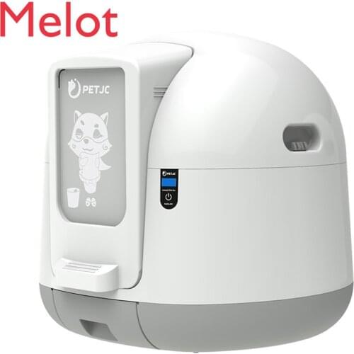 Automatic Intelligent Litter Box Large Cat Toilet Bentonite Cat Litter Fully Closed Cat Feces Machine Splashproof Cat Litter Box