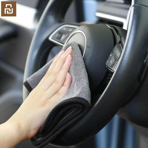 Mijia Youpin car towel absorbs water, clean, high-quality, slim towel, anti-static, soft and mild, does not damage the car paint