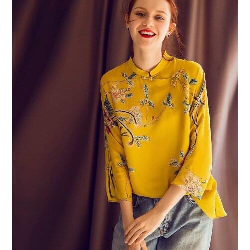 Блузки на пуговицах Beaumooi China At AliExpress