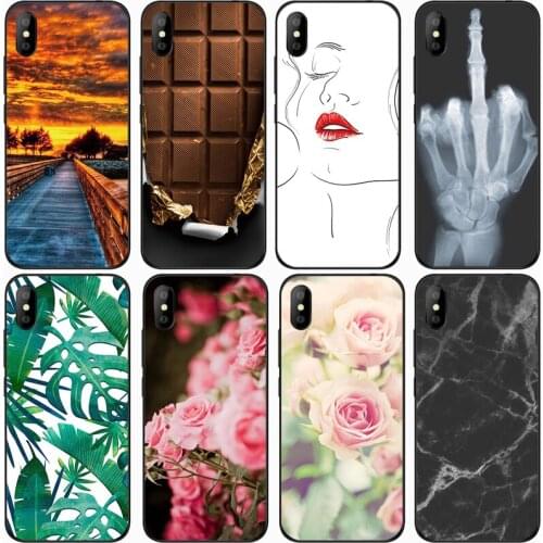 For Blackview A30 Case Rose Wolf Cute Patterned Cover Soft Silicon Phone Case for Blackview A60 Top Quality