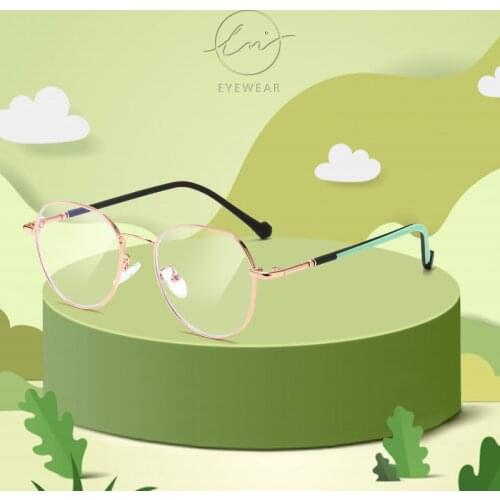LM Childrens Anti Blue Ray Light Blocking Glasses UV400 Memory metal Glasses Frame For Computer Radiation Protection Boys Girl