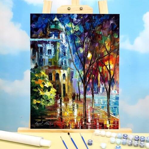 Cold Resolution Coloring By Numbers Painting Kit Acrylic Paints 50*70 Painting On Canvas Decorative Paintings For Handiwork