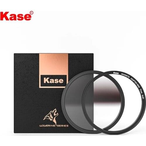Kase Wolverine Magnetic 3-Stop Reverse GND0.9 Graduated Neutral Density 0.9 Filter With Front Filter Threads