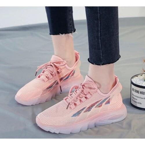 Women Sneakers 2021 Ladies Running Shoes High Quality Women Breathable Casual Sneakers Outdoor Light Weight Sports Vulcanized