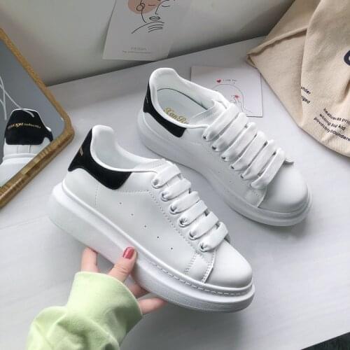 Fashion Spring New Designer Hot Sale White Shoes Female Platform Sneakers Women Tenis Feminino Casual Female Shoes Woman