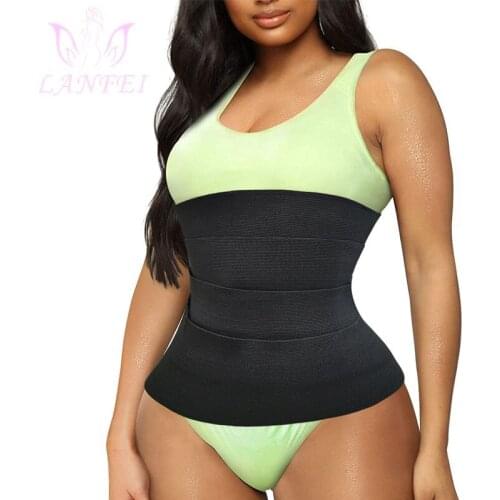 LANFEI Waist Trainer Belts Bandage Wrap Girdle Body Shaper Corset Womens Modeling Slim Tummy Control Strap Plus Size Wholesale