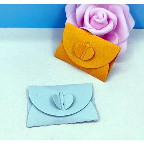 Love Envelope Metal Cutting Dies Scrapbooking Embossing Folders For DIY Album Card Making Craft Stencil Greeting Photo Paper