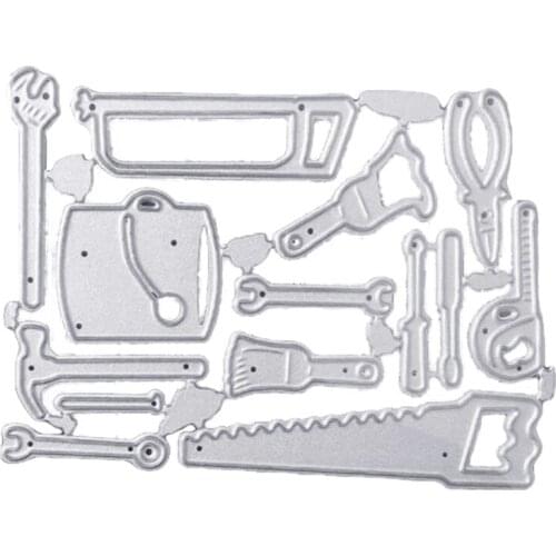Metal Cutting Dies Stencil Hardware Tools Set Embossing Knife Moulds Template