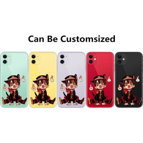 Toilet-Bound Hanako-kun Soft Silicone Phone Case Cover Cosplay Props For IPhone Huawei Xiaomi Oppo Samsung Can Be Customsized