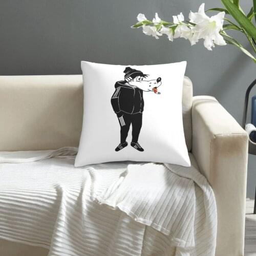 Nu Pogodi pillowcase printed cushion cover sofa waist pillow pillow cover