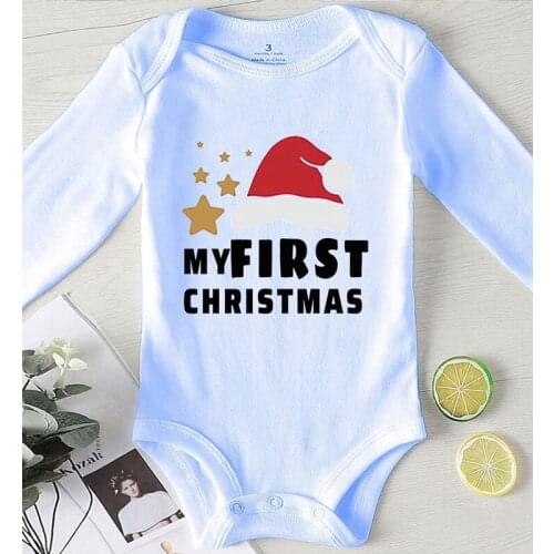 New Born Baby Items Kids Outfit One Piece Jumpsuit Winter Toddler Clothing Newborn Boy Clothes Romper for Christmas Children