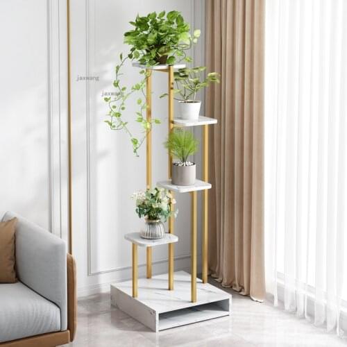 Living Room Storage Flower Stand Bedroom Plant Shelves Home Decoration Simple Outdoor Balcony Floor Multi-layer Flower Pot Racks