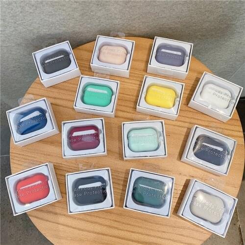 Silicone Earphone Case For Airpods Protector Case Earphone shell For Airpods Pro 3 Shockproof Case For Airpods Pro Shell