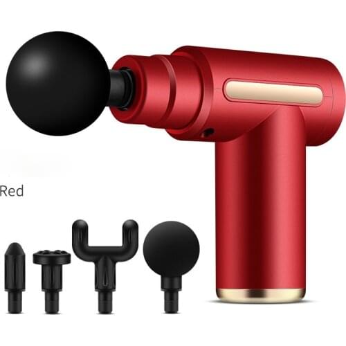 Athlete Fitness Massage Gun Muscle Whole Body Muscle Relaxation Body Relaxer Mini Fascia Gun Stimulator Booster Relieve Pain