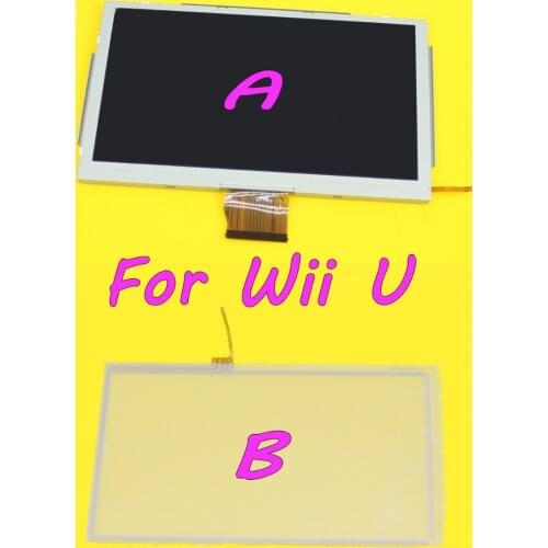 For Wii U Gamepad Repair Part - Touchscreen Digitizer Brand New for Wii U LCD Screen Display Replacement For WIIU WII U Gamepad