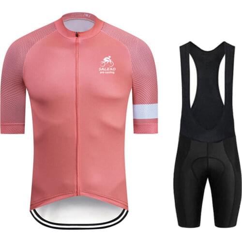2021 STRAVA Summer Men Cycling Jersey Set Breathable Bike Uniform MTB Ropa Ciclismo Short Sleeve Cycling Clothings Cycling Kit