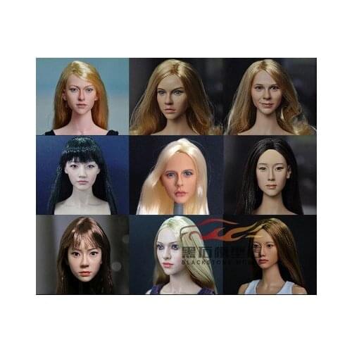1/6 scale figure accessories woman head shape for 12" action figure doll accessories not include body,clothes and other KMNP