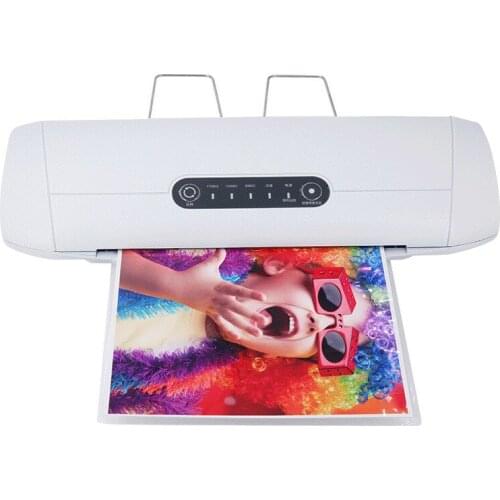 YT320A Cold hot laminating machine photo laminating machine home office A4 laminating machine paper laminating machine