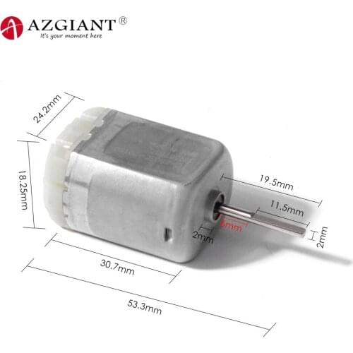 2pcs Car Rearview Mirror Door Locking Repair motor for Honda Fit toyota D Cut shaft DC12V FC-280SC 20150 for Mabuchi Motor