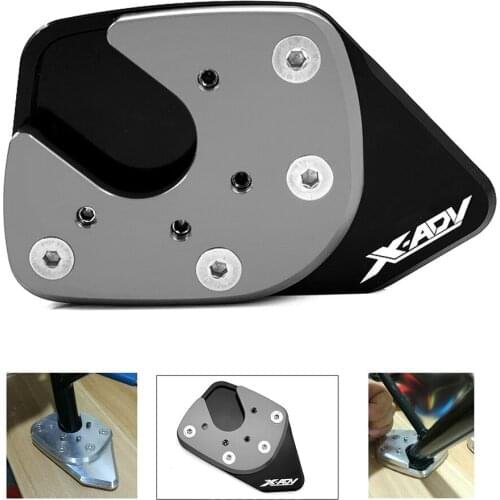 For HONDA XADV X-ADV 750 2017 2018 X ADV XADV750 Motorcycle Accessories Kickstand Foot Side Stand Enlarger Support Plate Pad