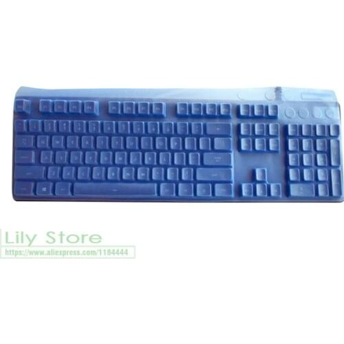 For Logitech G413 K840 G512 backlit game mechanical keyboard protector button dust cover 104 key Protective skin