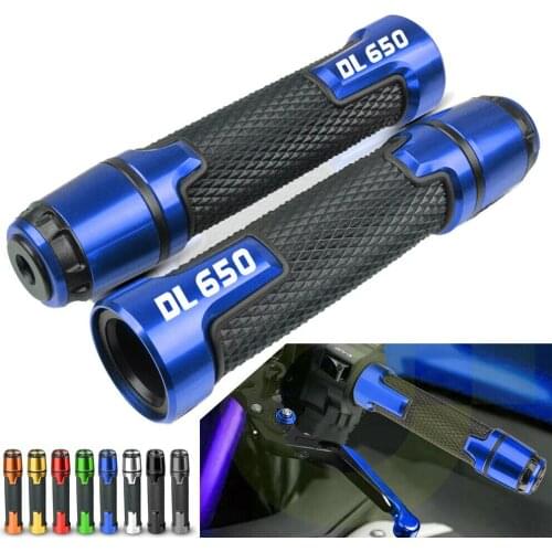 For Suzuki DL650 V-Strom 2011-2018 7/8" Aluminum Motocycle Handlebar Hand Grips hand