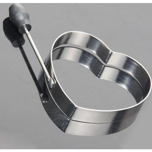 Stainless steel Extra-thick Heart-shaped plum five-star round fried egg,omelette