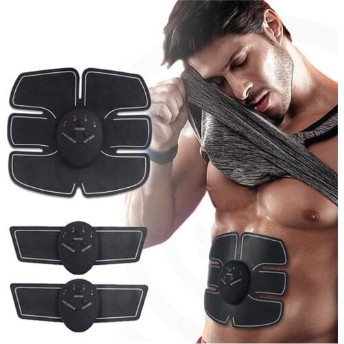 Muscle Electro Stimulator EMS ABS Electrostimulator Abdominal Electric Massager Training Apparatus Fitness Machine Building Body
