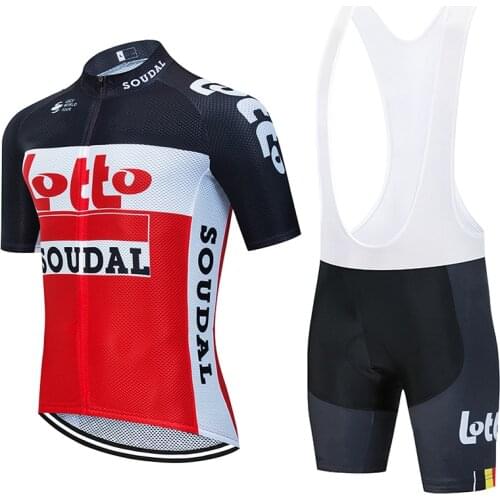 2020 LOTTO cycling team jersey 20D bike shorts set Ropa Ciclismo MENS New MTB Pro summer BICYCLING Maillot bottom wear clothing