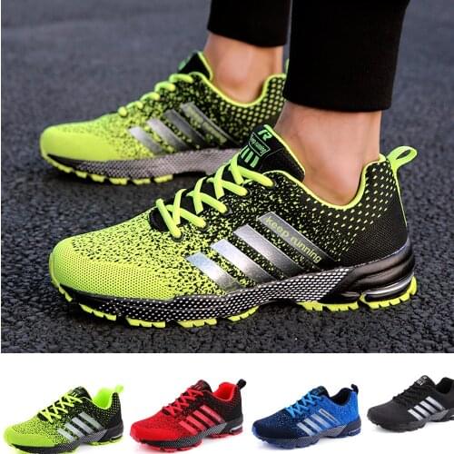 Sneakers Men Mesh Breathable Running Sport Shoes Unisex Light Soft Thick Sole Hole Couple Shoes Athletic Sneakers Women Shoes