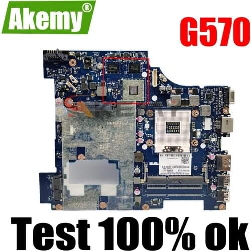 Laptop motherboard For LENOVO Ideapad G570 Mainboard HM65 LA-6753P 216-0774207 DDR3