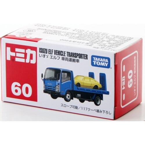 Takara Tomy Tomica SUZU ELF Vehicle Transporter Metal Diecast Model Toy Car New 879466