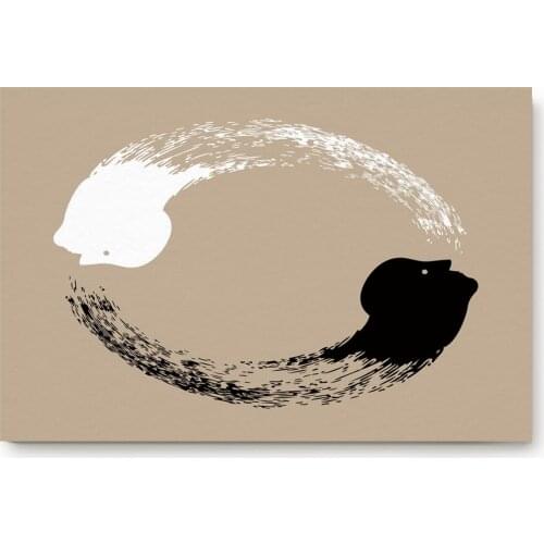 Mind Ink Image Rotation Texture Art Bathroom Non-slip Doormat Bathroom Accessories Living Room Kitchen Doormat