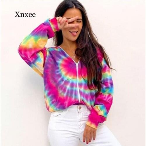 Fuchsia zipper Women Camouflage Print Long Sleeve Hooded Pullover Sweatshirts 2020 Autumn Women Casual Top Hoodies For Women