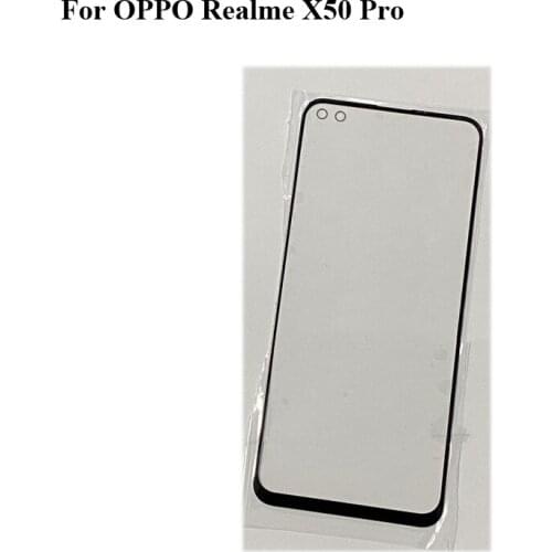 For OPPO realme X50 pro Touch Screen Glass Digitizer Panel Front Glass Sensor For OPPO realme X 50 pro Without Flex X50PRO
