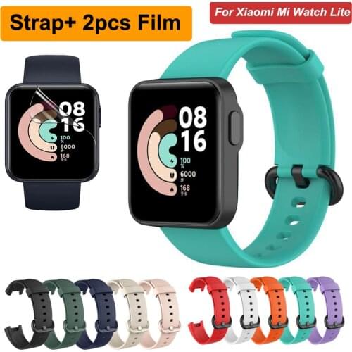 Replacement Strap For Xiaomi Mi Watch Lite Strap Silicone Watchband For Xiaomi Mi Watch Lite Smart Watch Strap Bracelet
