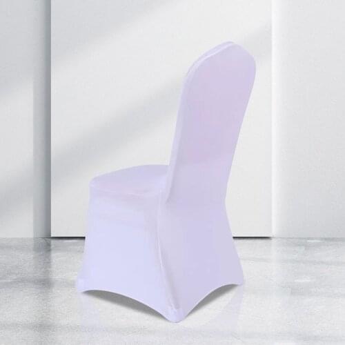Universal Wedding Chair Cover Elastic Chair Slipcovers Stretch Dining Room Seat Case For Wedding Banquet Anniversary Party Decor