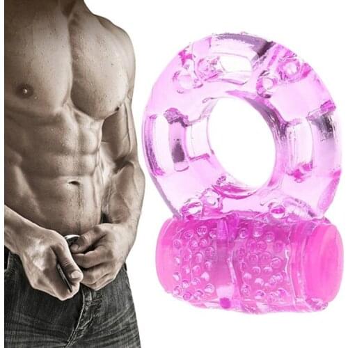 Vibrator Ring for Penis Cock Extender Ring Delay Ejaculation Sex Man Toys Dropshipping