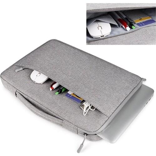 Waterproof Laptop Bag for 13.3 15.4 15.6 Inch Case For MacBook Air Pro Mac Book Computer Fabric Sleeve Cover Accessories