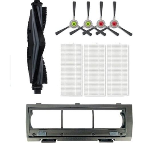 Main Brush Side Brush HEPA Filter Roller Brush Cover for Yeedi K651 K651G Robotic Vacuum Cleaner Parts Accessories Replacement