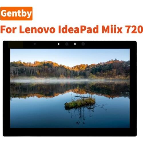 12" 3K 2880x1920 LCD Screen Display Touch Digitizer Bezel Assembly For Lenovo IdeaPad Miix 720-12IKB 80VV 5D10M65391