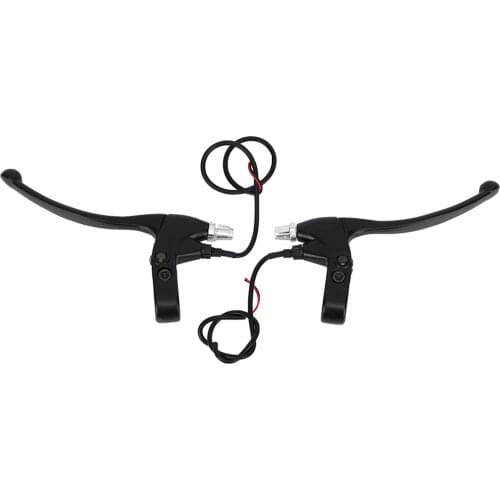1 Pair Electric Bike Brake Lever Aluminium Brake Lever Handle Electric Bike Scooter Brake Lever Grip E-bike Scooter Accessory