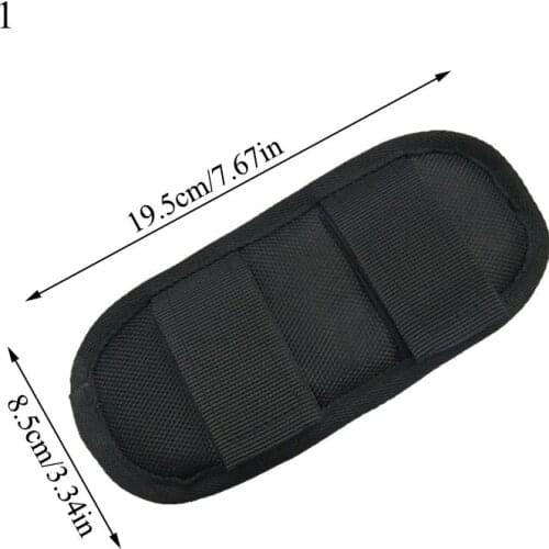 1pcs Replacement Shoulder Strap Belt Pad Non Slip Shoulder Strap Pads For Backpack Unisex Black Camouflage Cushion For Bags