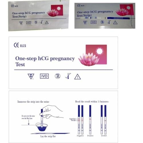 10PCS Medical Pregnancy Urine Test Strip Ovulation LH Test Strip Kit Rapid Test Household Feminine Care
