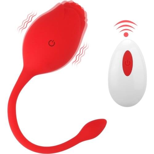 19cm Long Tail Vaginal Ball Vibrators For Women Dildos Anal Plug Clitoris Stimulator Sex Toys Female Masturbator A Rose Erotic